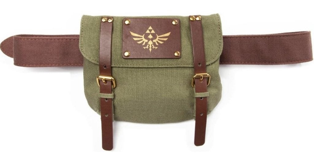Heuptas met riem, Link Zelda Nintendo, canvas, LARP, Cosplay, Ophalen of Verzenden, Nieuw, Accessoires
