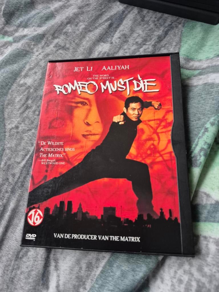 DVD Romeo Must Die met Jet Li en Aaliyah, Ophalen of Verzenden