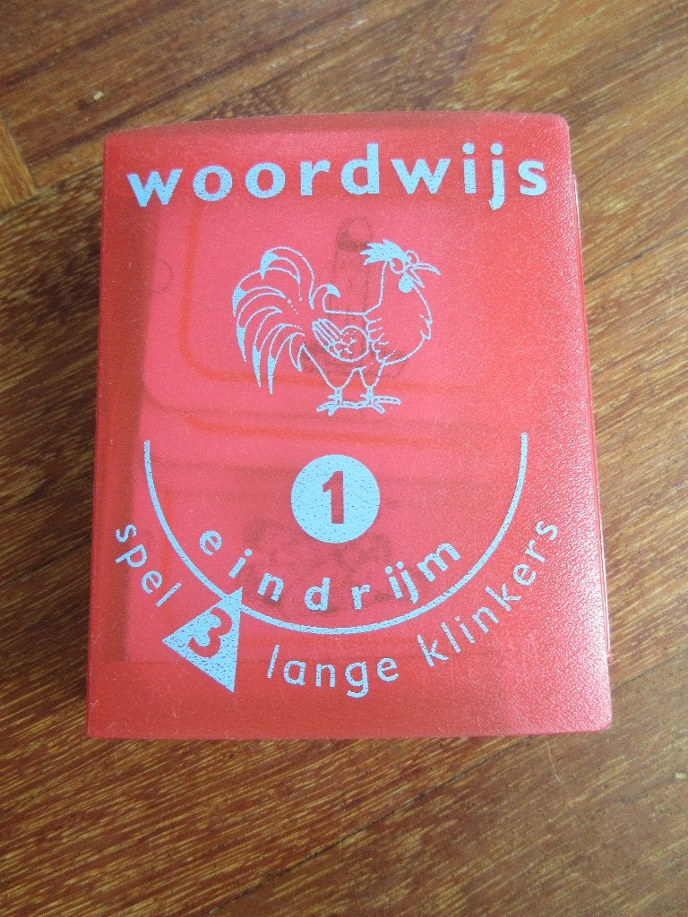Woordwijs 1 eindrijm , lange klinkers, Ophalen of Verzenden, Gebruikt, Taal en Lezen