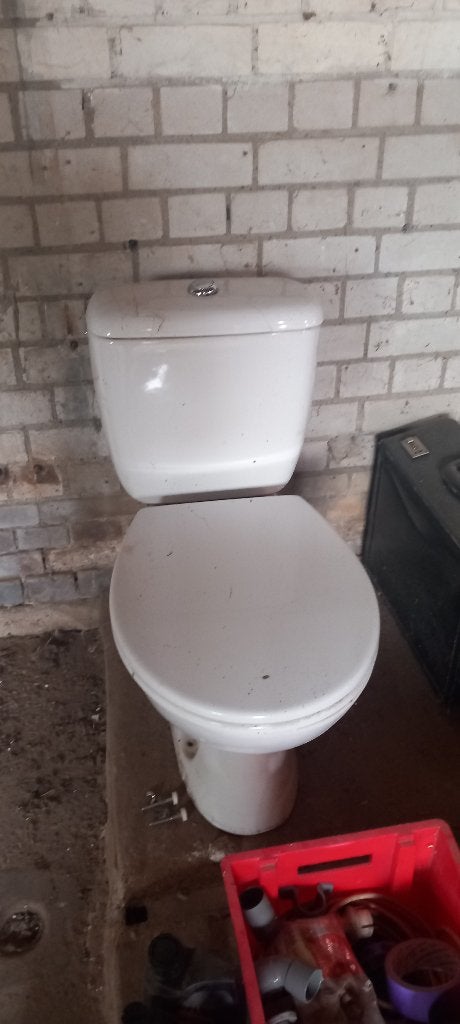 Duo blok, zo goed als nieuw, Ophalen, Zo goed als nieuw, Steen, Toilet