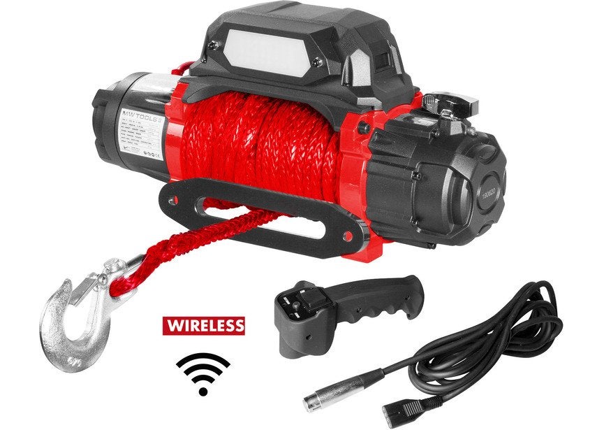 Lier 24V 5443 kg 26m synthetische kabel MW Tools, Ophalen, Nieuw
