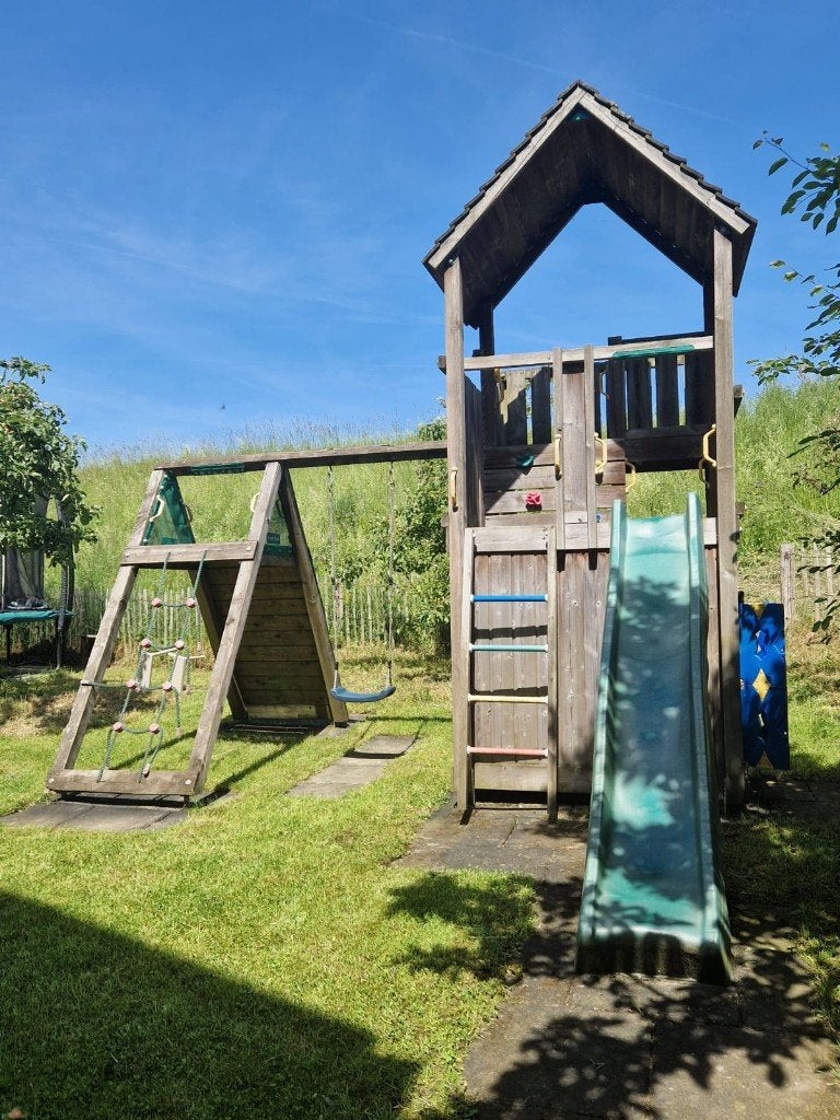 Speelhuis Jungle Gym Palace, Ophalen, Gebruikt, Hout