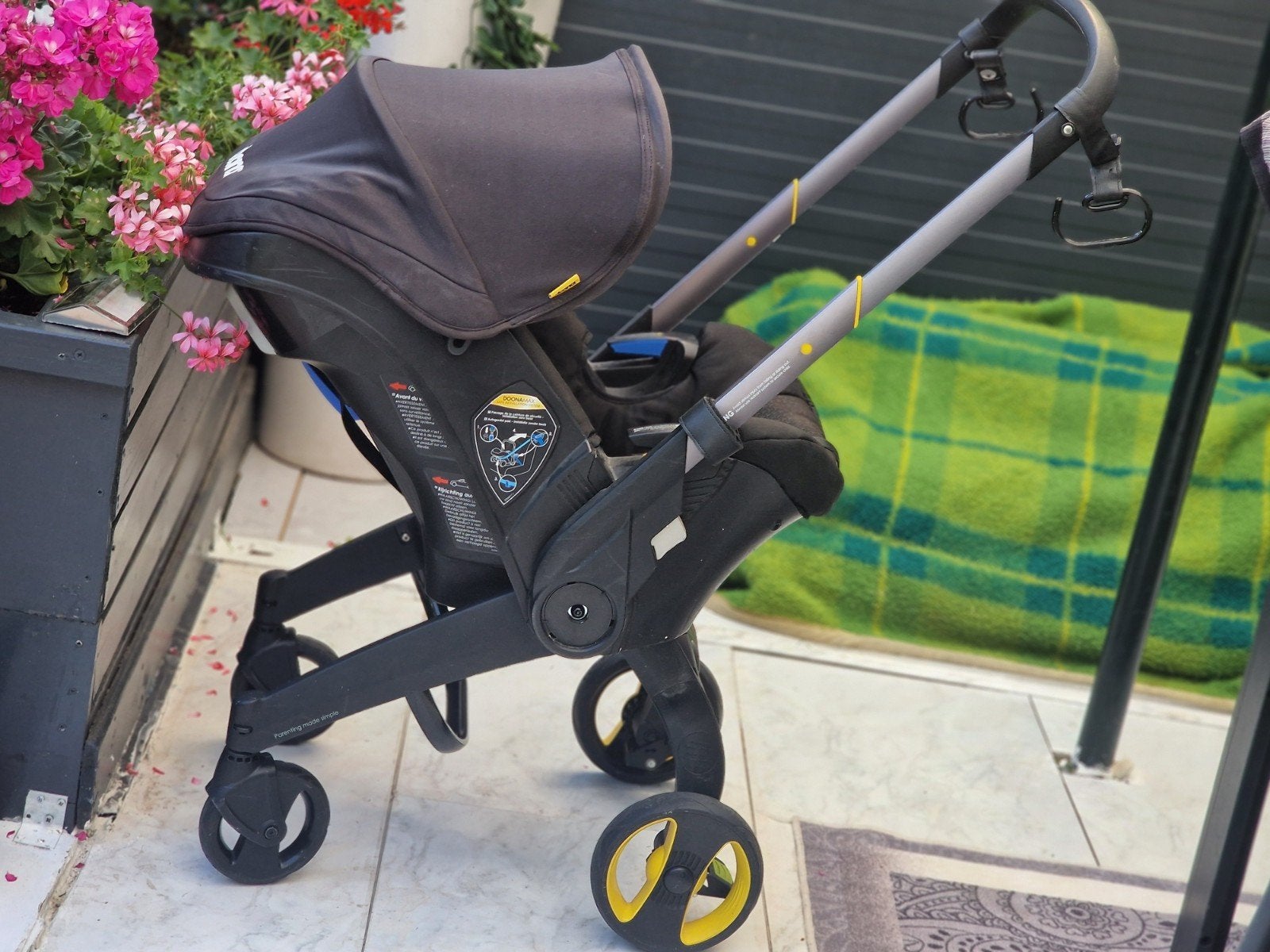 Doona+ autostoel en kinderwagen in één, Ophalen