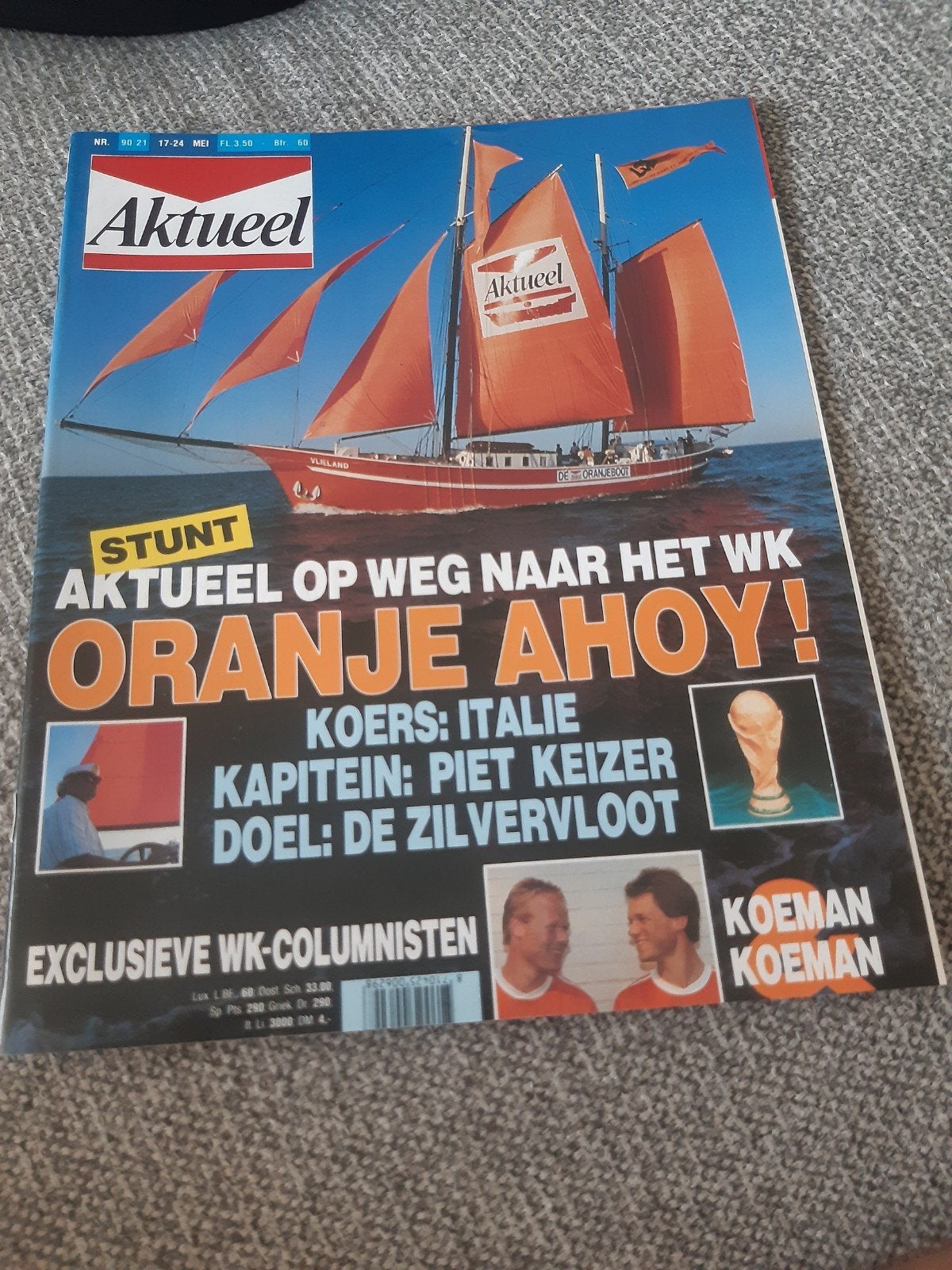 21.Aktueel 1990. First Floor Features. Dick Maas. Erwin en R, Verzenden