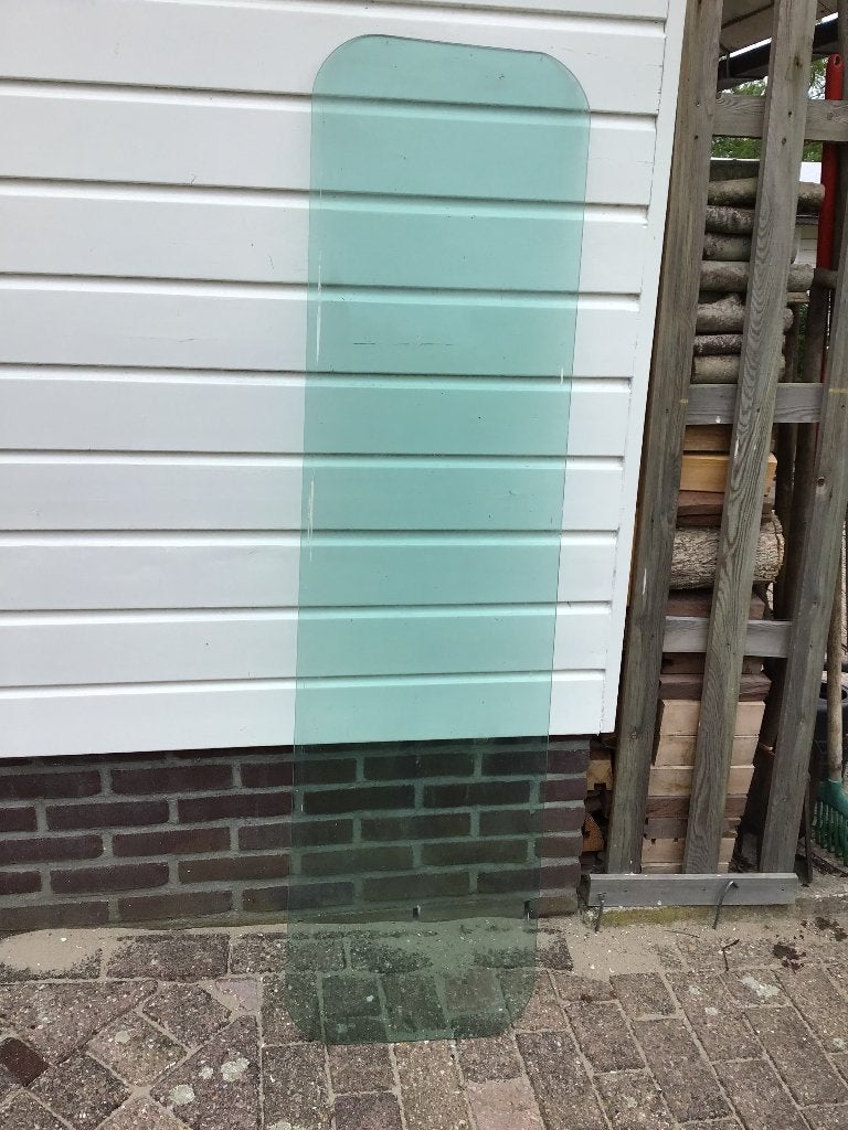 Terras glas ramen gehard, Tuin en Terras, Ophalen, Zo goed als nieuw, Overige typen