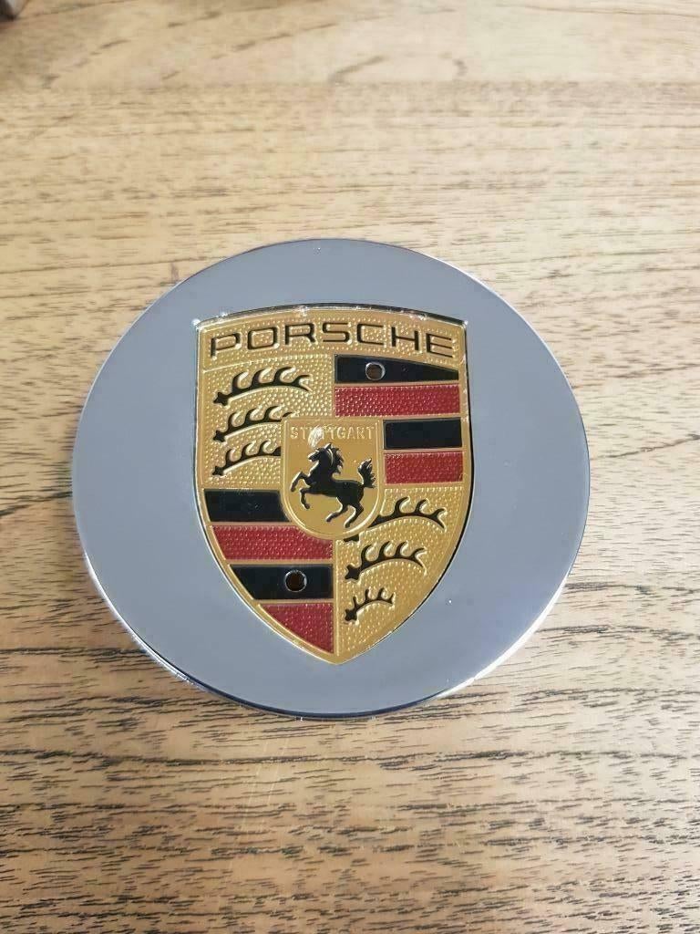 Porsche naafdoppen chroom, Auto diversen, Wieldoppen, Verzenden, Nieuw