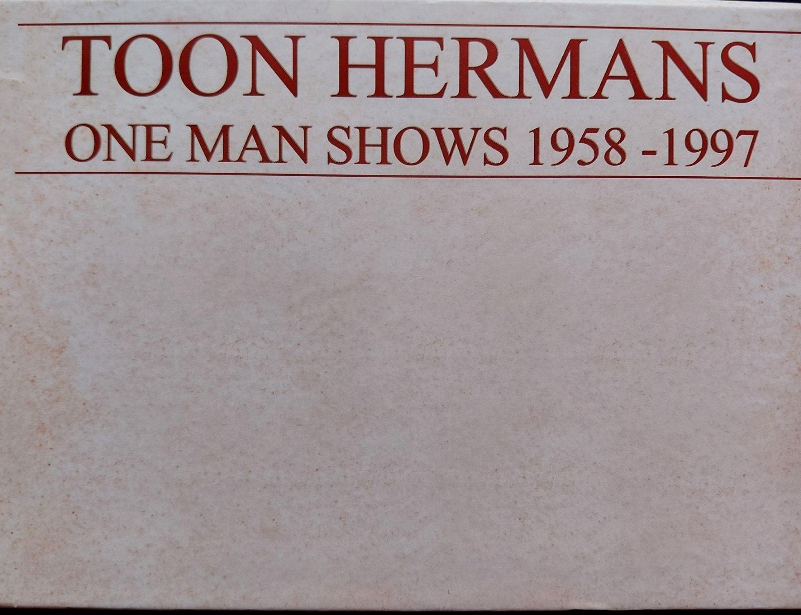 Toon Hermans One Man Shows 1958-1997 DVD Boxset, Ophalen of Verzenden, Zo goed als nieuw, Boxset, Inclusief doosje