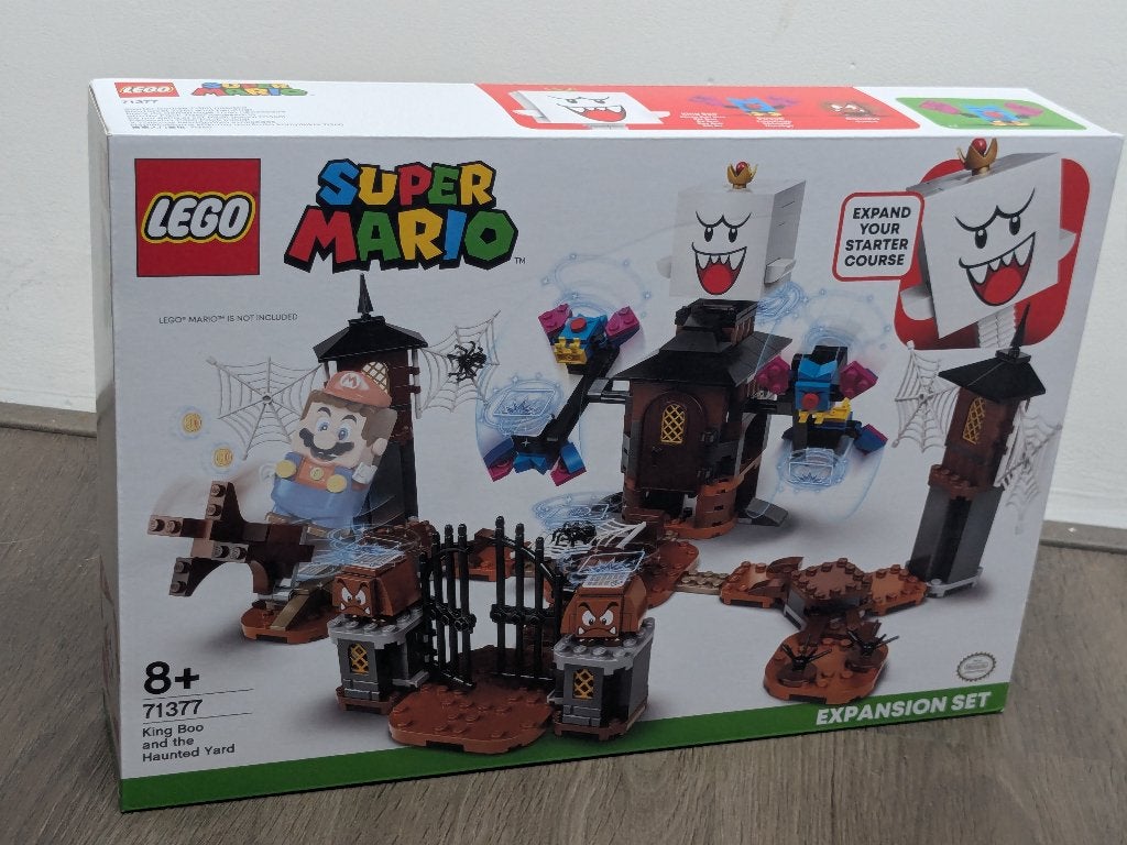 LEGO Super Mario 71377 King Boo en de Spooktuin Nieuw, Overige thema's, Lego, Nieuw, Ophalen of Verzenden