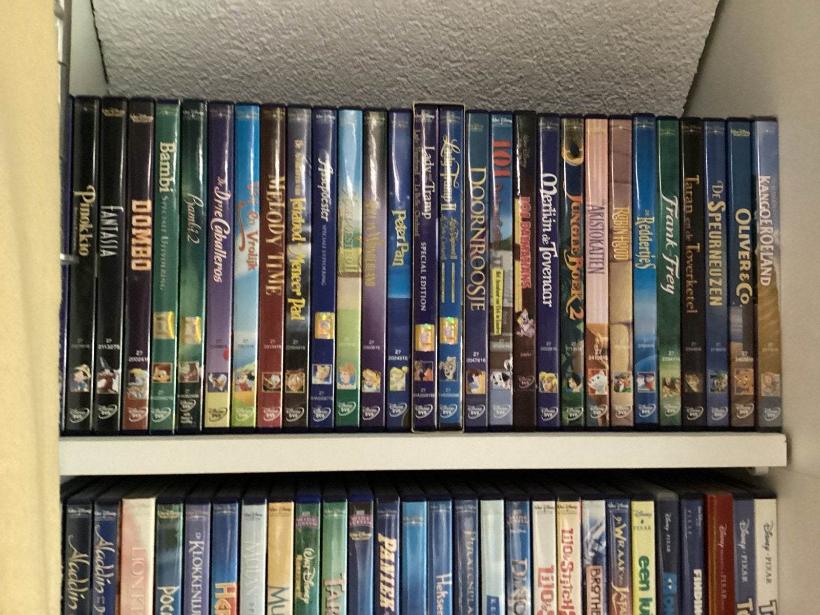 Disney Classic DVD's - Grote collectie animatiefilms, Ophalen, Animatie, Alle leeftijden, Nederlands