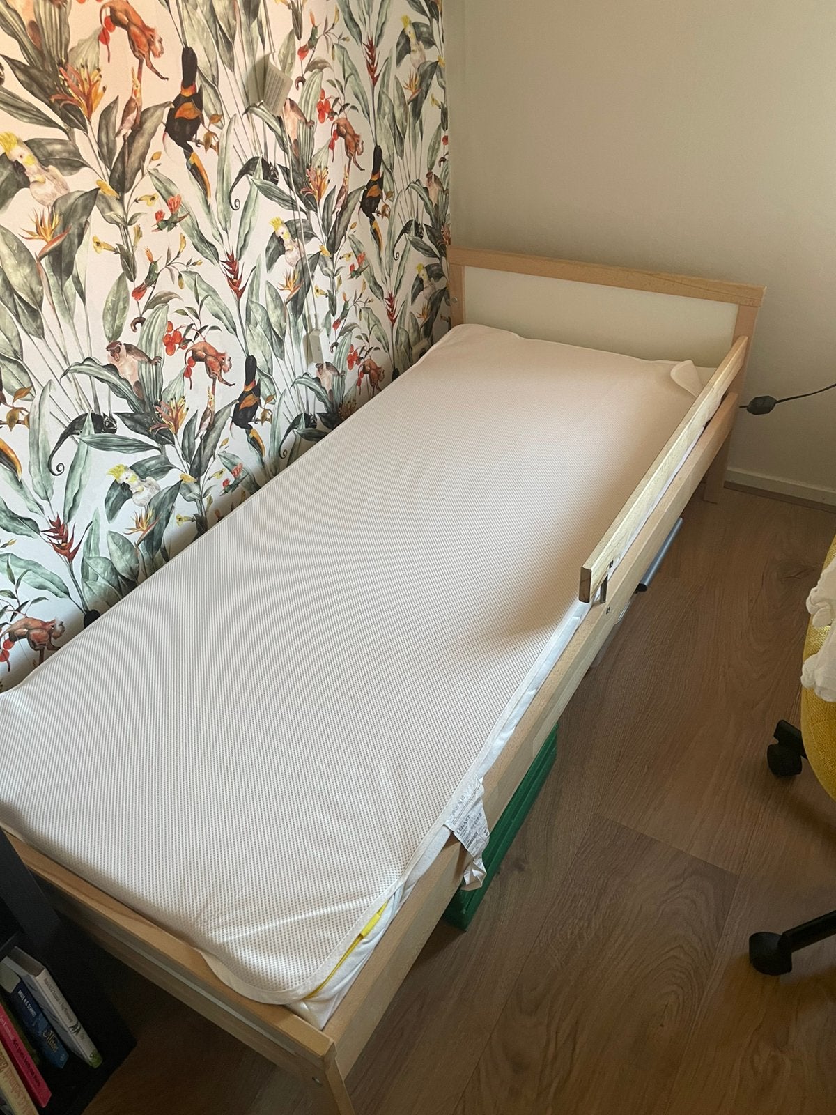Ikea Sniglar Peuterbed beuken 70*160, Ophalen, Gebruikt, 70 tot 85 cm, 140 tot 160 cm