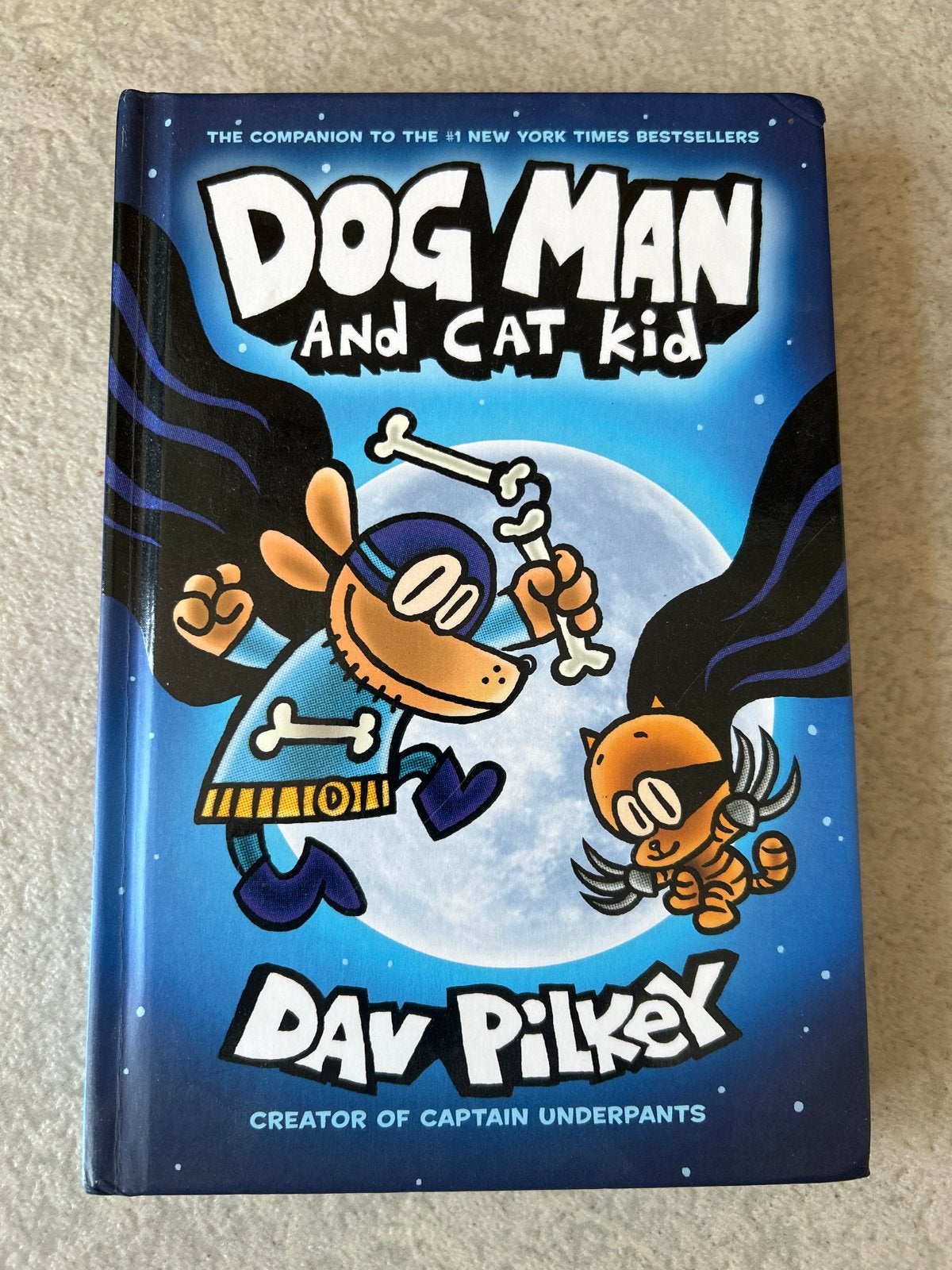 Dog Man and Cat Kid - Engelse versie Dav Pilkey, Ophalen of Verzenden, Gelezen, Fictie algemeen