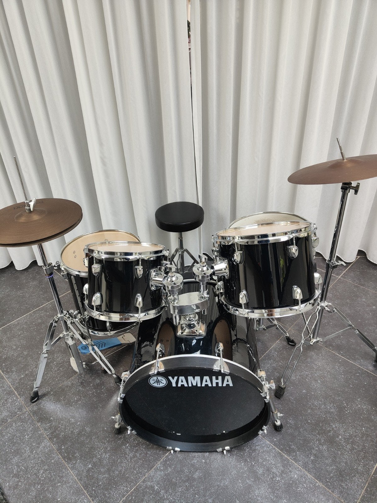 Yamaha Gigmaker drumstel - Zwart - Goede staat, Ophalen of Verzenden, Gebruikt, Yamaha