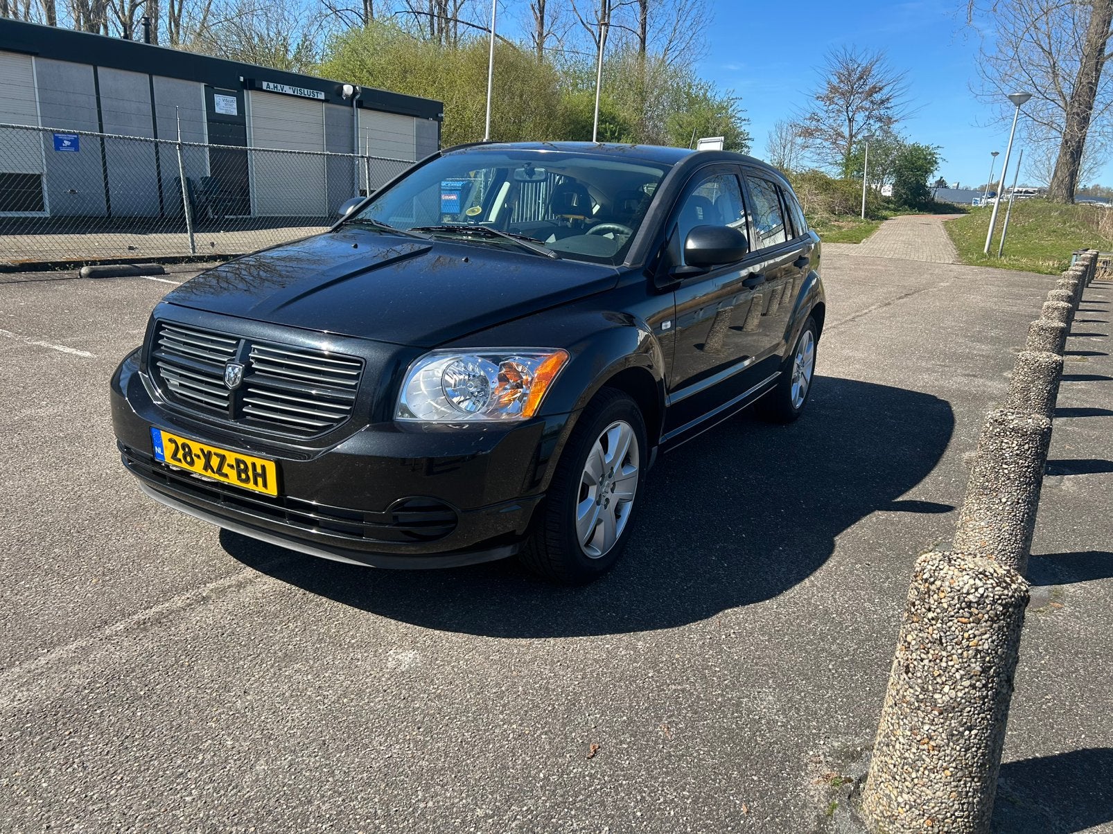 Dodge Caliber 2007 1.8 Benzine Apk 22 December 2026 Trekhaak, Auto's, Caliber, Zwart, Handgeschakeld, Particulier