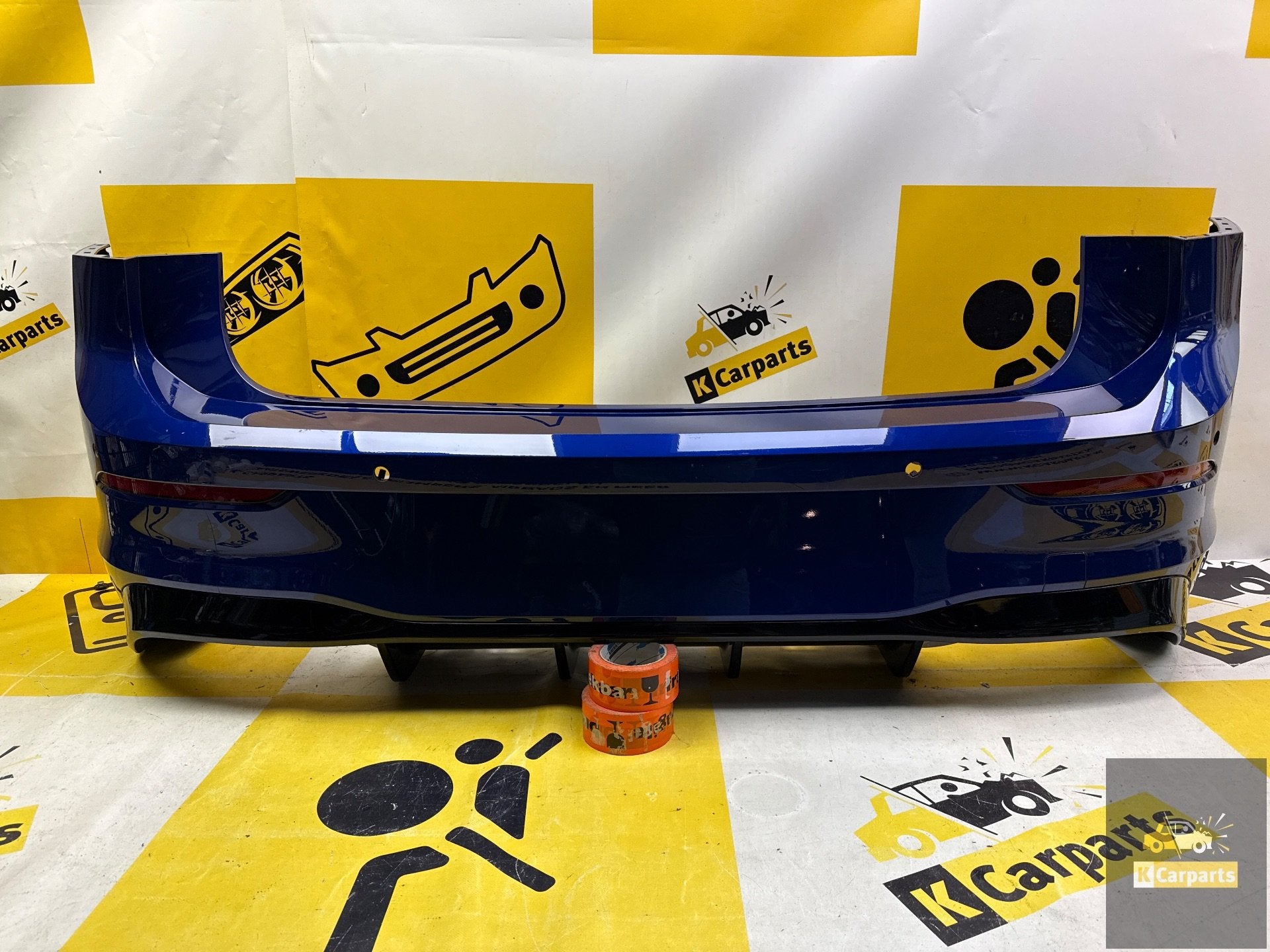 VW GOLF VIII 8.5 R facelift R20 achterbumper 6pdc 5H6807421E, Gebruikt, Volkswagen, Volkswagen AG, Achter