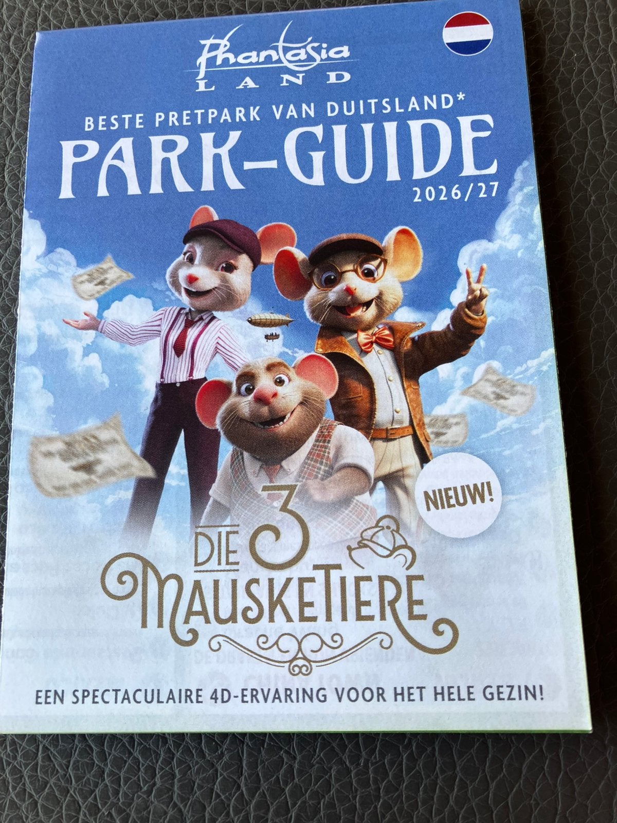 Plattegrond,,Phantasia land,,(nieuwe), Ophalen of Verzenden, Nieuw