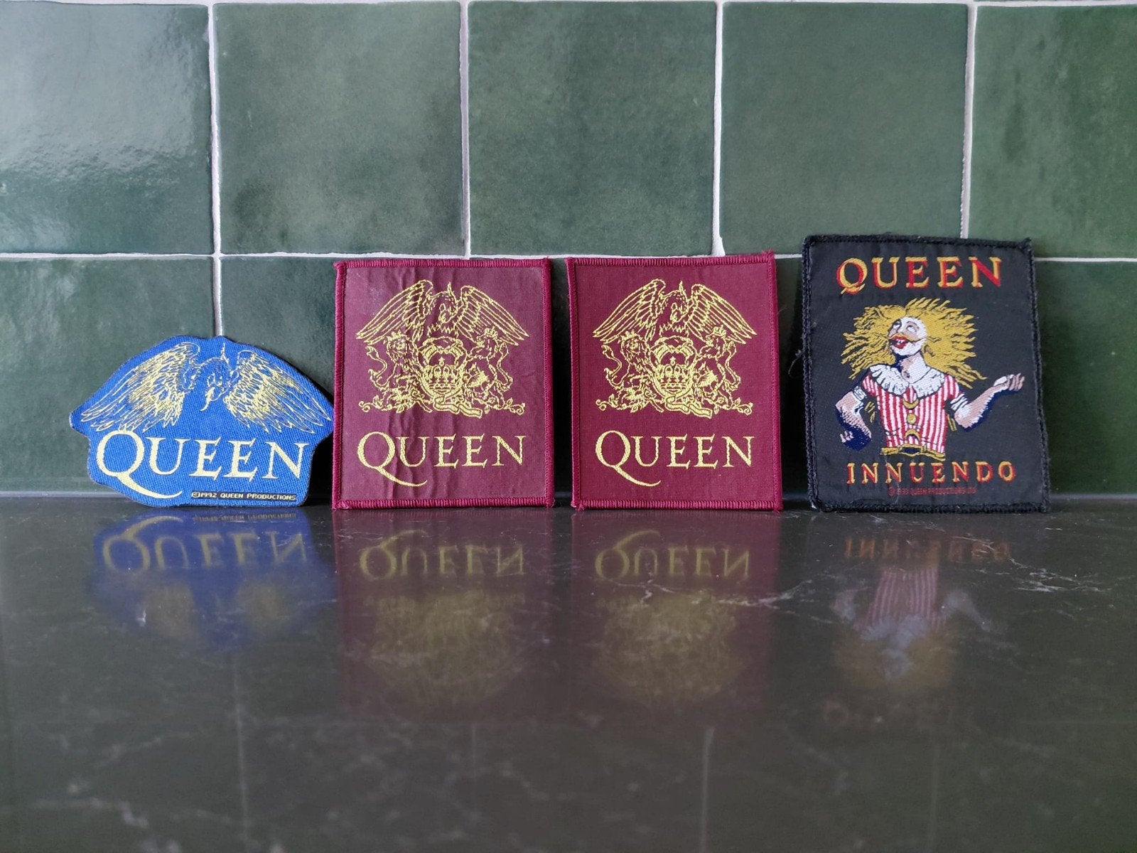 Queen patches, Ophalen of Verzenden, Zo goed als nieuw, Kleding