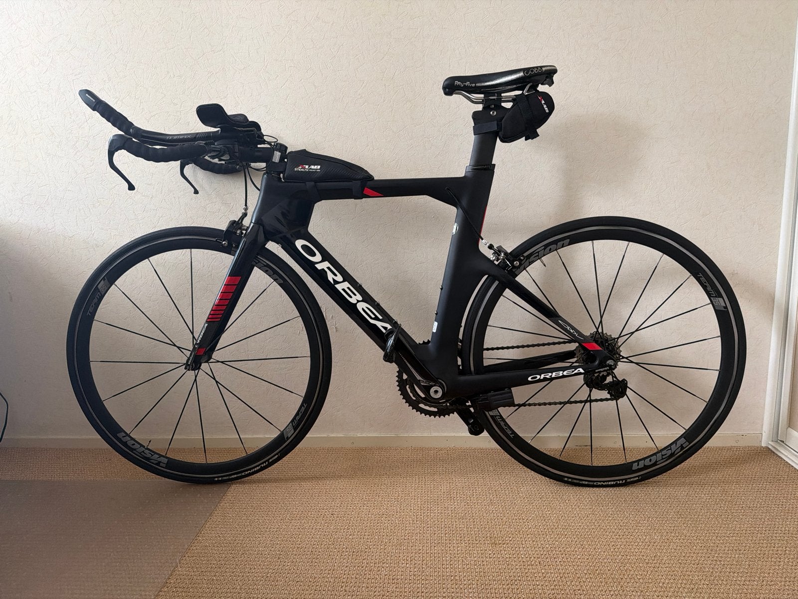 Orbea Ordu M20i Di2 Triathlon/Tijdritfiets Maat S, 28 inch, Carbon, Minder dan 49 cm, Zo goed als nieuw
