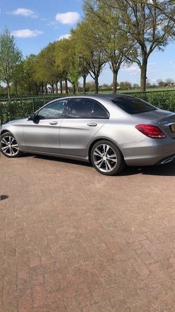 mercedes C 220, Automaat, 1800 kg, 4 cilinders, Leder en Stof