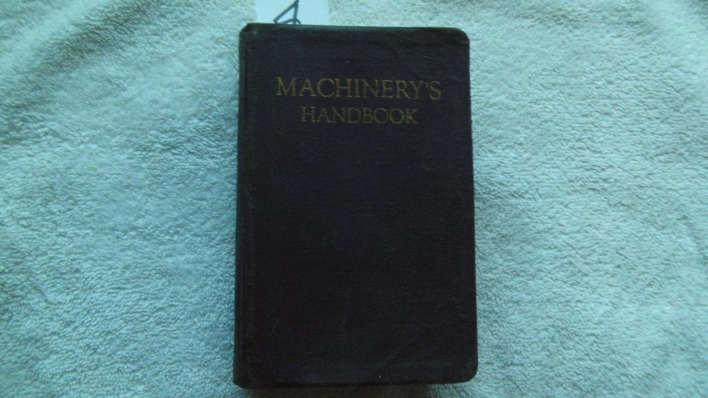 Machinery's handbook 6 th Toolbox Edition 1927 USA 4, Ophalen of Verzenden, Gelezen