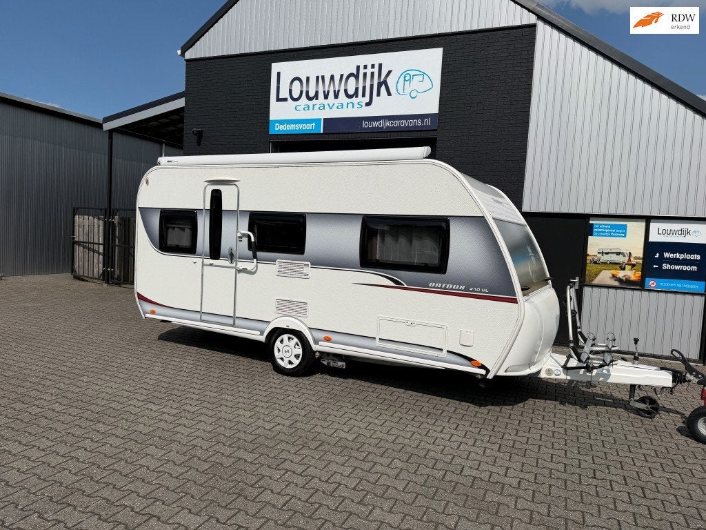 HOBBY On Tour 470 UL ’17 (Mover, Enkele bedden), Rondzit, Hobby, 2 aparte bedden, Bedrijf