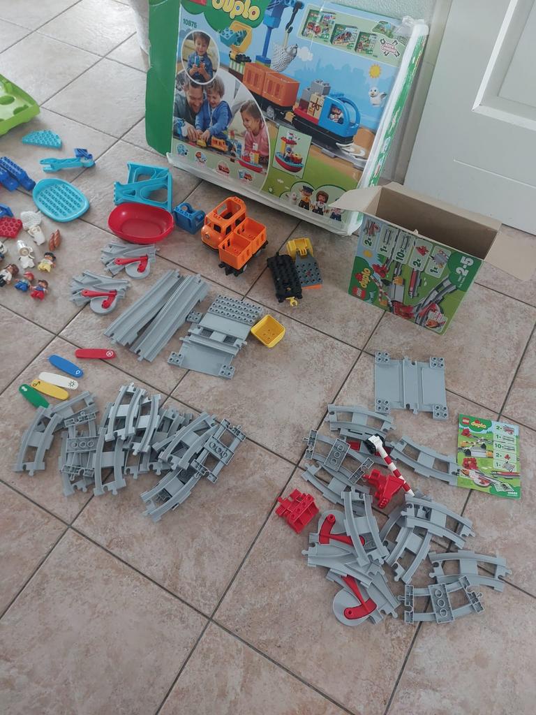 Duplo treinset, Ophalen, Zo goed als nieuw, Duplo