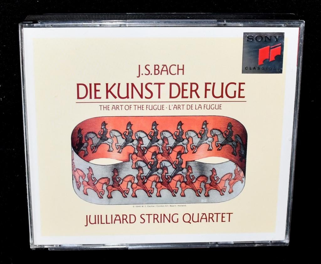 J.S. Bach - Die Kunst Der Fuge - Julian String Quartet (2CD), Verzenden, Classicisme, Zo goed als nieuw, Overige typen