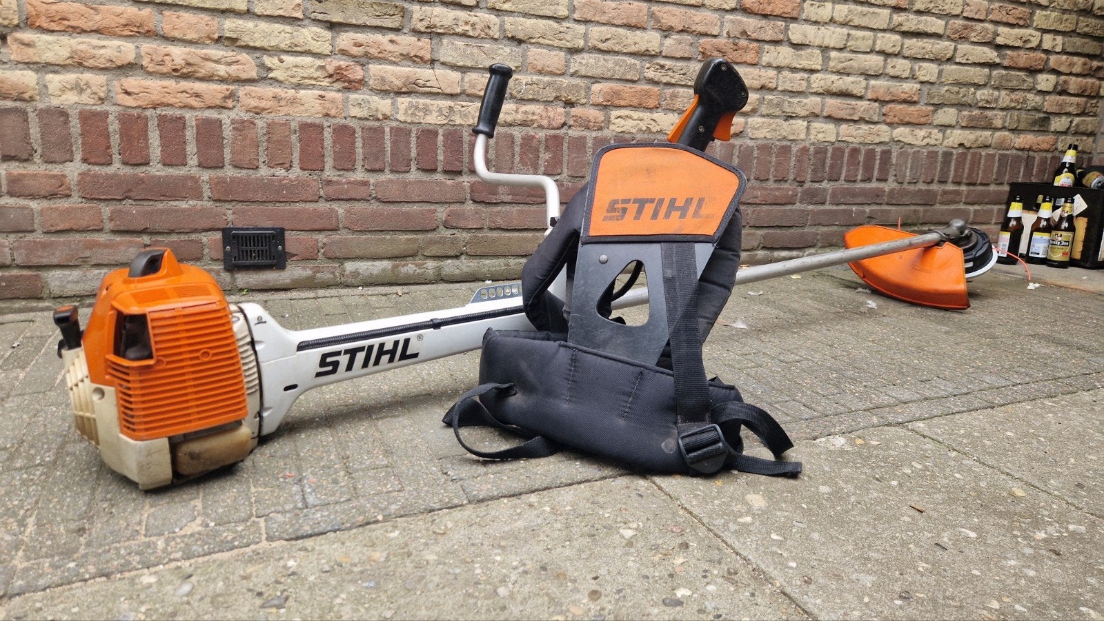 STIHL FS450 Bosmaaier in nette staat, Tuin en Terras, Ophalen, Benzine, Gebruikt, STIHL
