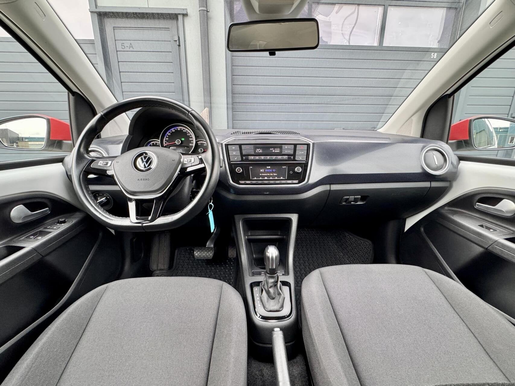 Volkswagen e-Up! | Nieuwe Model | 100% Elektrisch | LAGE KM, Auto's, Stof, Automatische klimaatregeling, 260 km, Wit