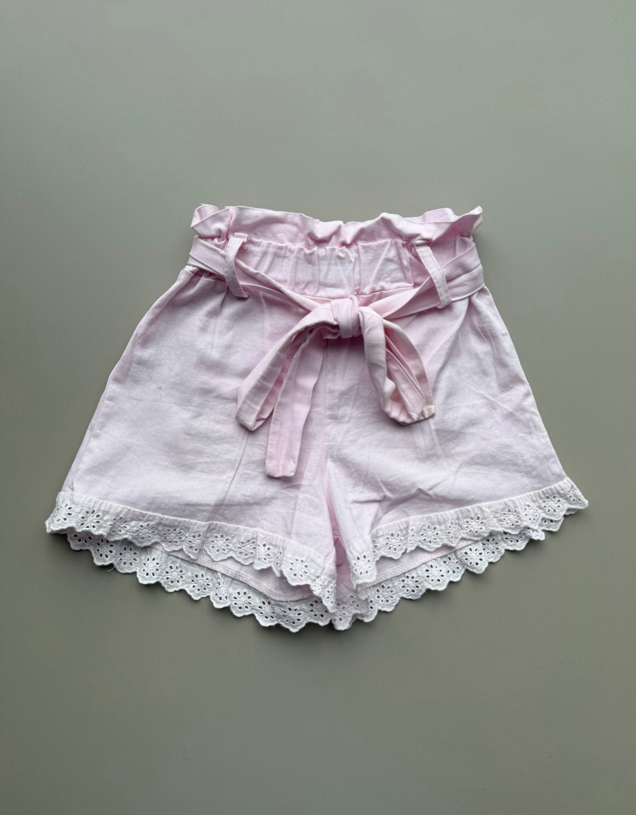 Roze katoenen short maat 7-8 jaar (122-128), Kinderen en Baby's, Kinderkleding | Maat 122, Ophalen of Verzenden, Zo goed als nieuw