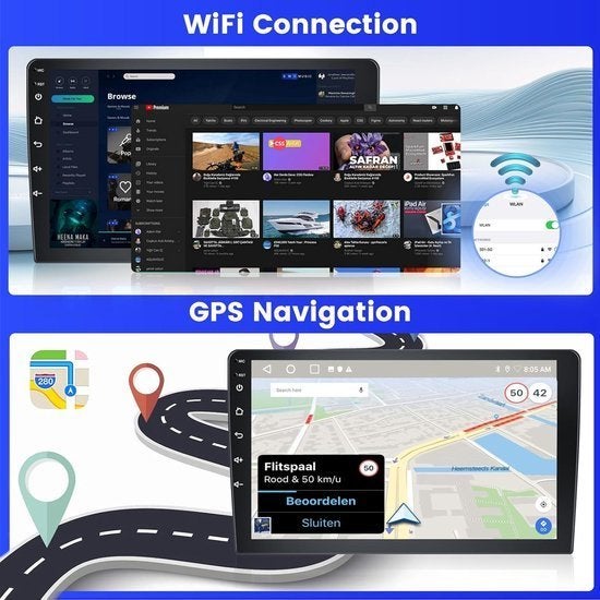 Autoradio Fiat 500X – Navigatiesysteem – Multimedia Speler, Corvance B.V., Verzenden, Nieuw, Corvancebol@gmail.com