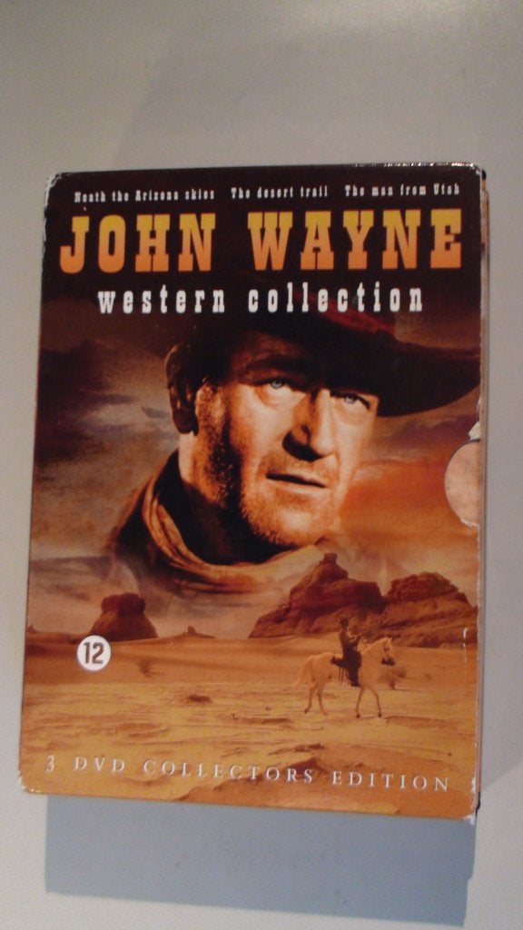 John Wayne Western Collection 3 dvd collector's edition, 1960 tot 1980, Nederlands, Ophalen of Verzenden, Zo goed als nieuw