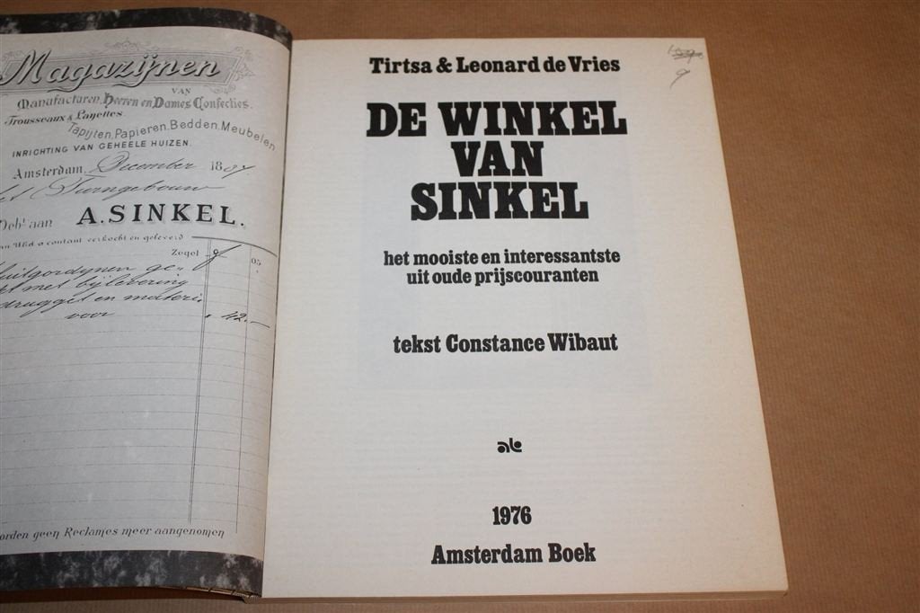De Winkel van Sinkel — Afbeeldingen uit Oude Prijscouranten, Boeken, Ophalen of Verzenden, Gelezen