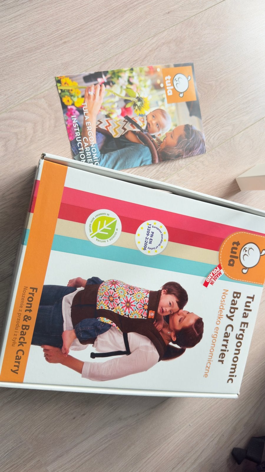 Tula Free to Grow ergonomische draagzak - Zo goed als nieuw, Kinderen en Baby's, Babydragers en Draagdoeken, Buik of Rug, Zo goed als nieuw