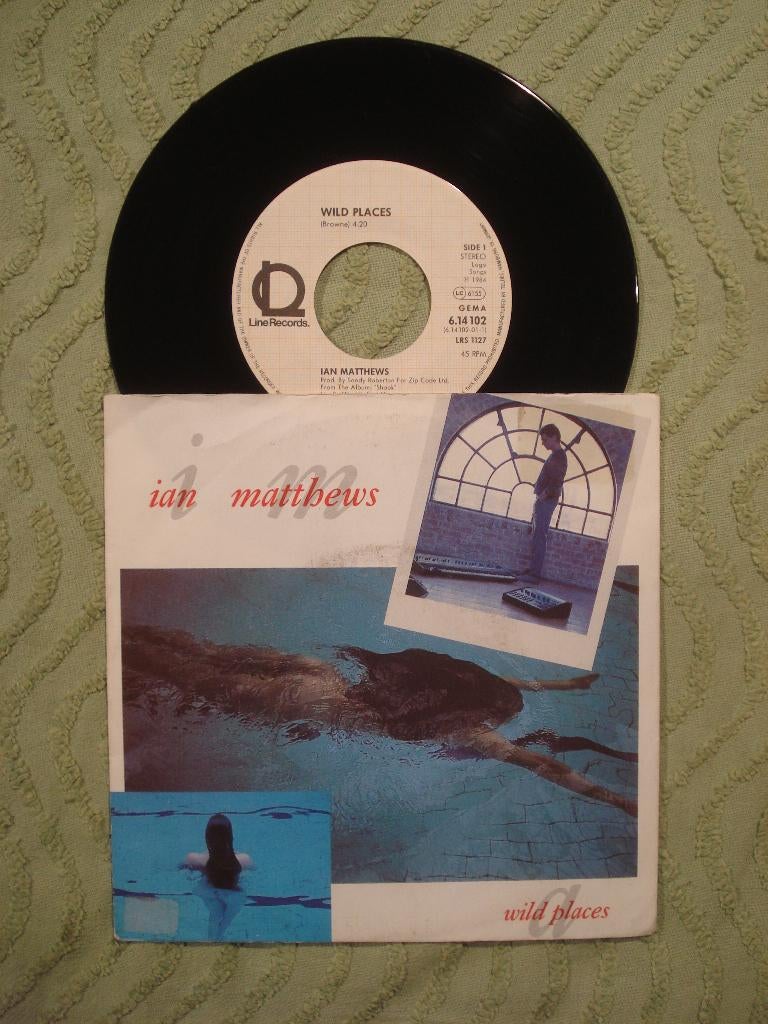 Ian Matthews 7" Vinyl Single: ‘Wild places’ (Duitsland), Cd's en Dvd's, Vinyl Singles, Ophalen of Verzenden, Zo goed als nieuw