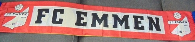 Fc Emmen Voetbalshawls, Ophalen of Verzenden, Nieuw, Overige binnenlandse clubs, Vaantje of Sjaal