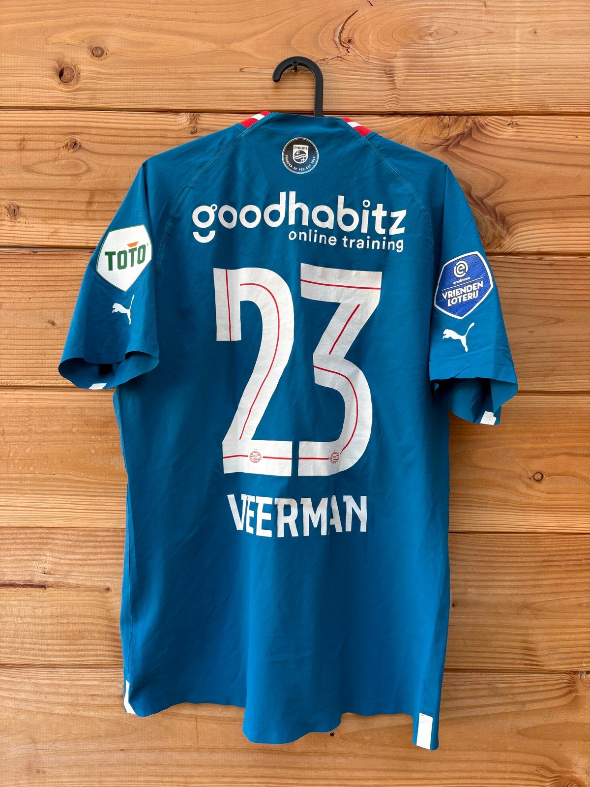 Verzameling Matchworn PSV shirts, Verzamelen, Ophalen of Verzenden, Zo goed als nieuw, PSV, Shirt