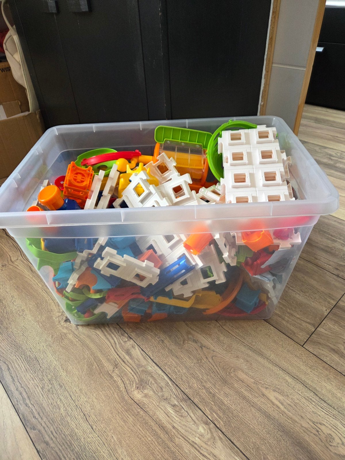 knikkerbaan, Ophalen, Zo goed als nieuw