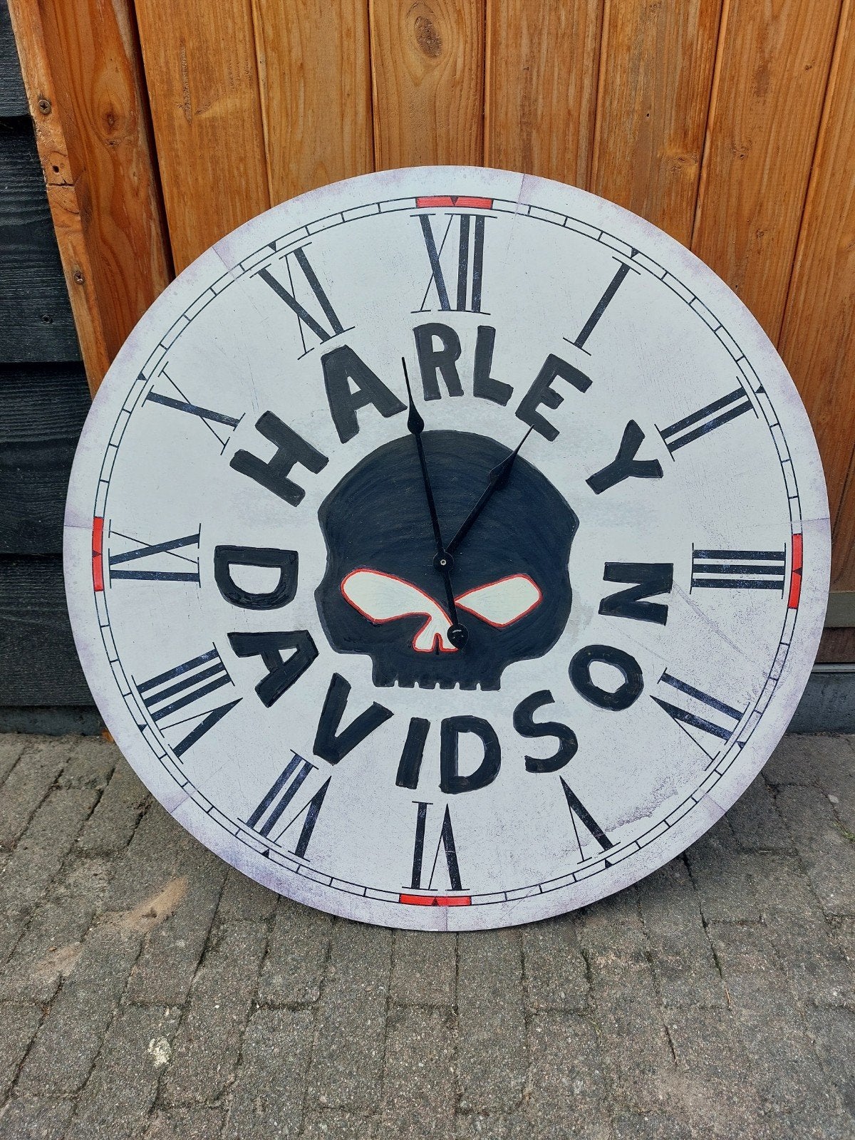 klok harley davidson, Ophalen, Gebruikt, Wandklok