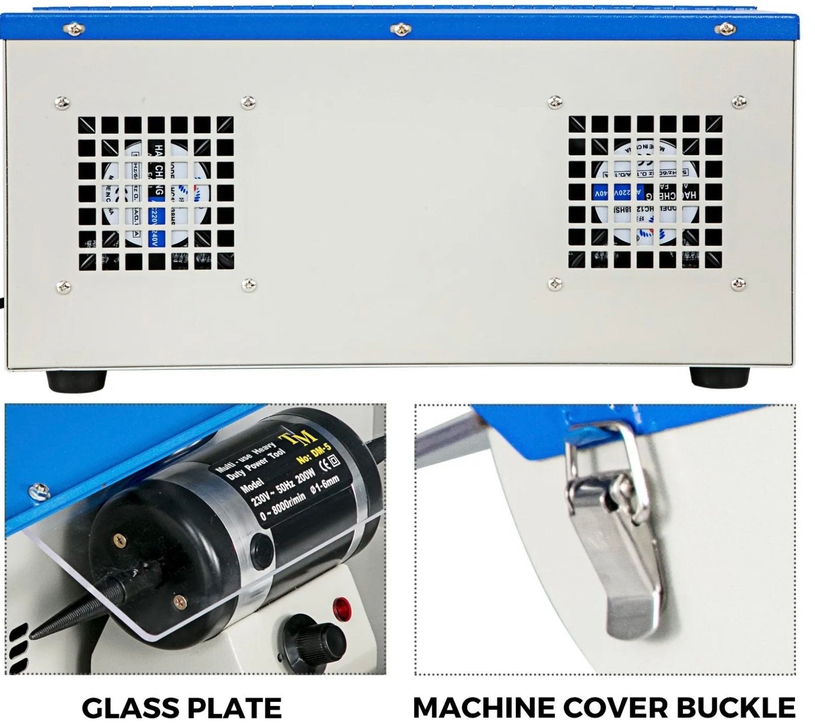 Vevor DM-5 Sieraden Polijstmachine - 200W, Ophalen of Verzenden, Zo goed als nieuw, Minder dan 700 watt, Overige typen