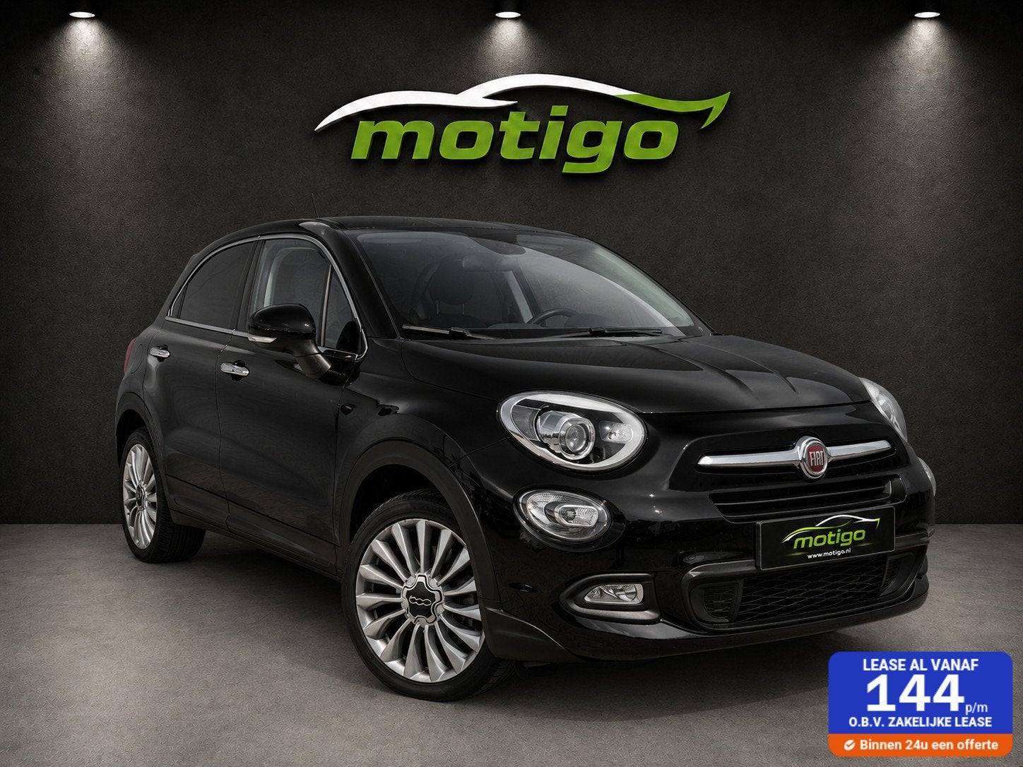 Fiat 500 X 1.4 Turbo MultiAir Lounge, Auto's, Automatische klimaatregeling, Gebruikt, 4 cilinders, 500X