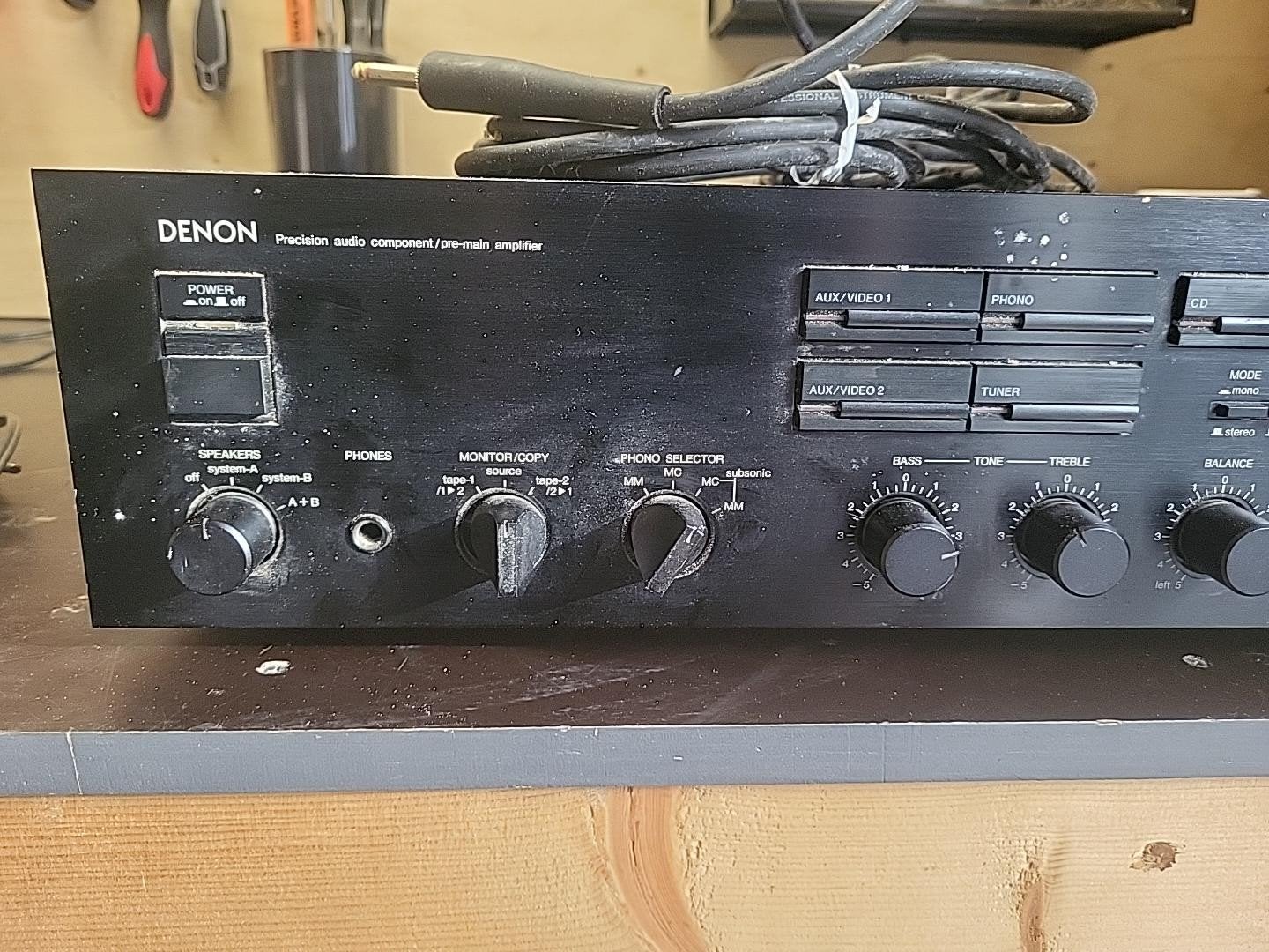 Stereo van Denon PMA-500V, Audio, Tv en Foto, Ophalen of Verzenden, Gebruikt, Stereo, Denon