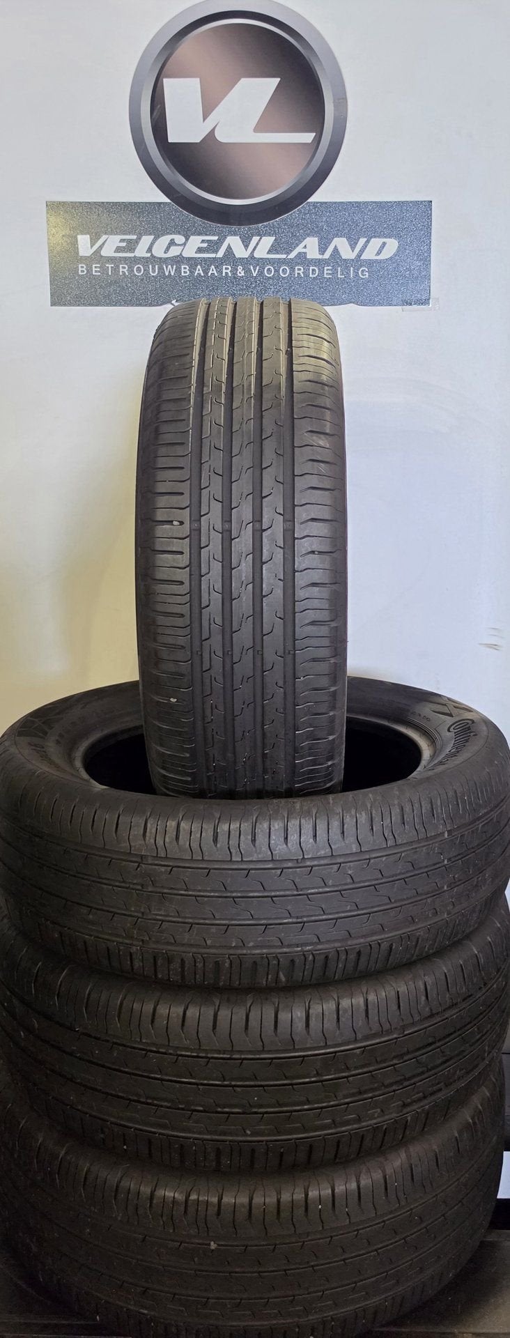 Continental Eco Contact 6  205-55-17 2055517  205/55R17, Gebruikt, -, -, 17 inch