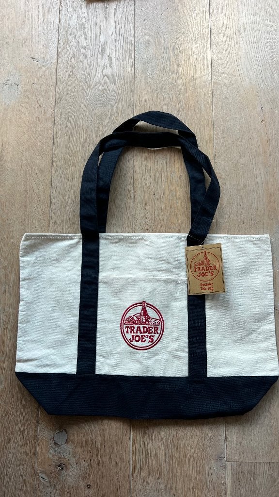 Trader Joe’s tas/tote bag, Ophalen of Verzenden, Nieuw, Wit, Shopper
