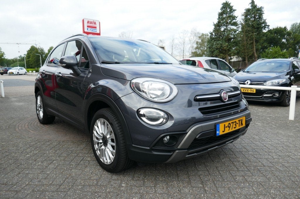 Fiat 500X 1.3 GSE LOUNGE STOELVERW/TREKHAAK/CRUISE/CLIMA/CAM, Gebruikt, 500X, Bedrijf, 600 kg