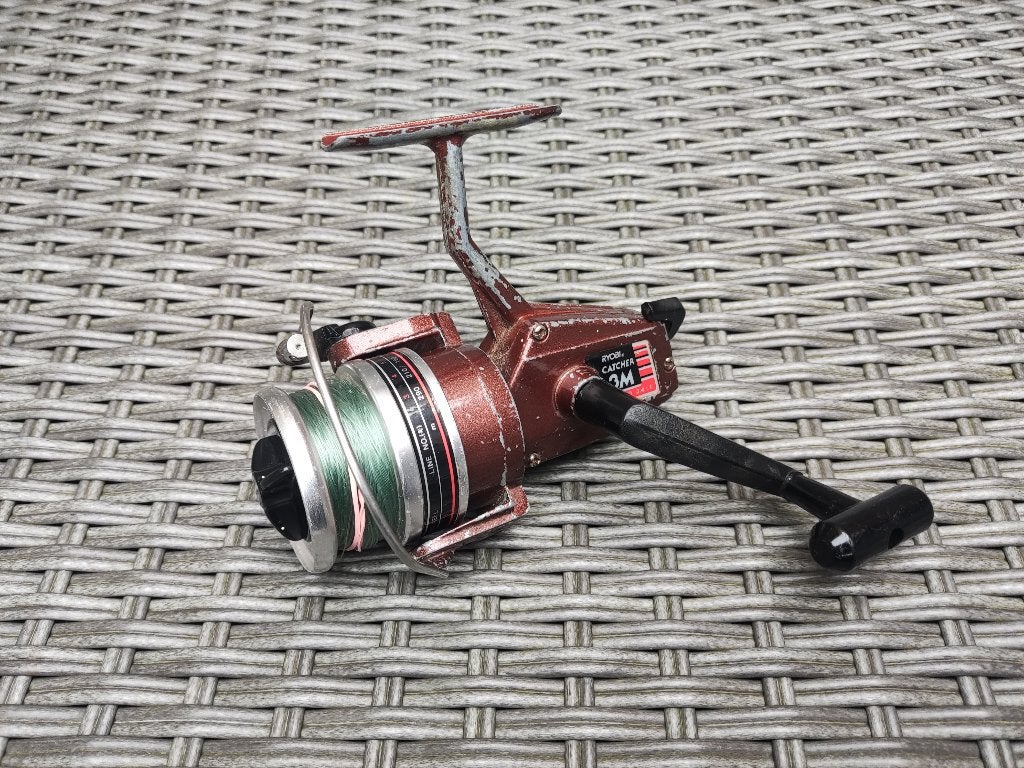 Ryobi Catcher 3M Werpmolen *** OLDSKOOL ***, Ophalen of Verzenden, Gebruikt, Molen