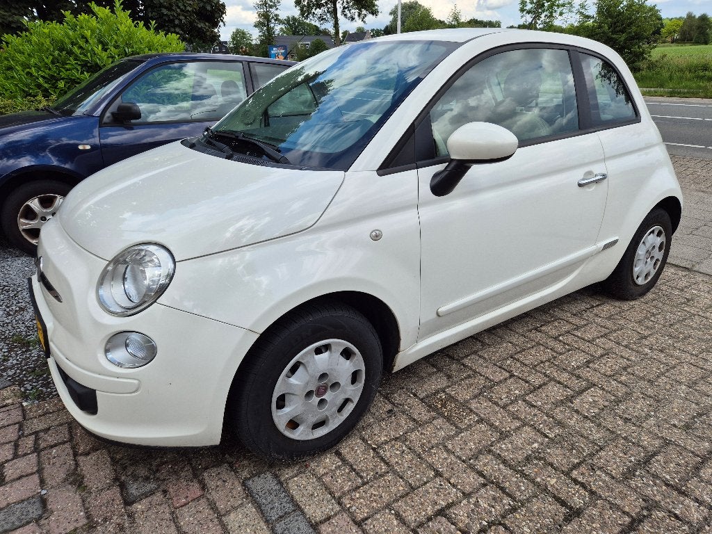Fiat 500 1.2 69pk  2011 Wit, Auto's, Fiat, Particulier, Airconditioning, Centrale vergrendeling, Elektrische ramen, Isofix, Trekhaak