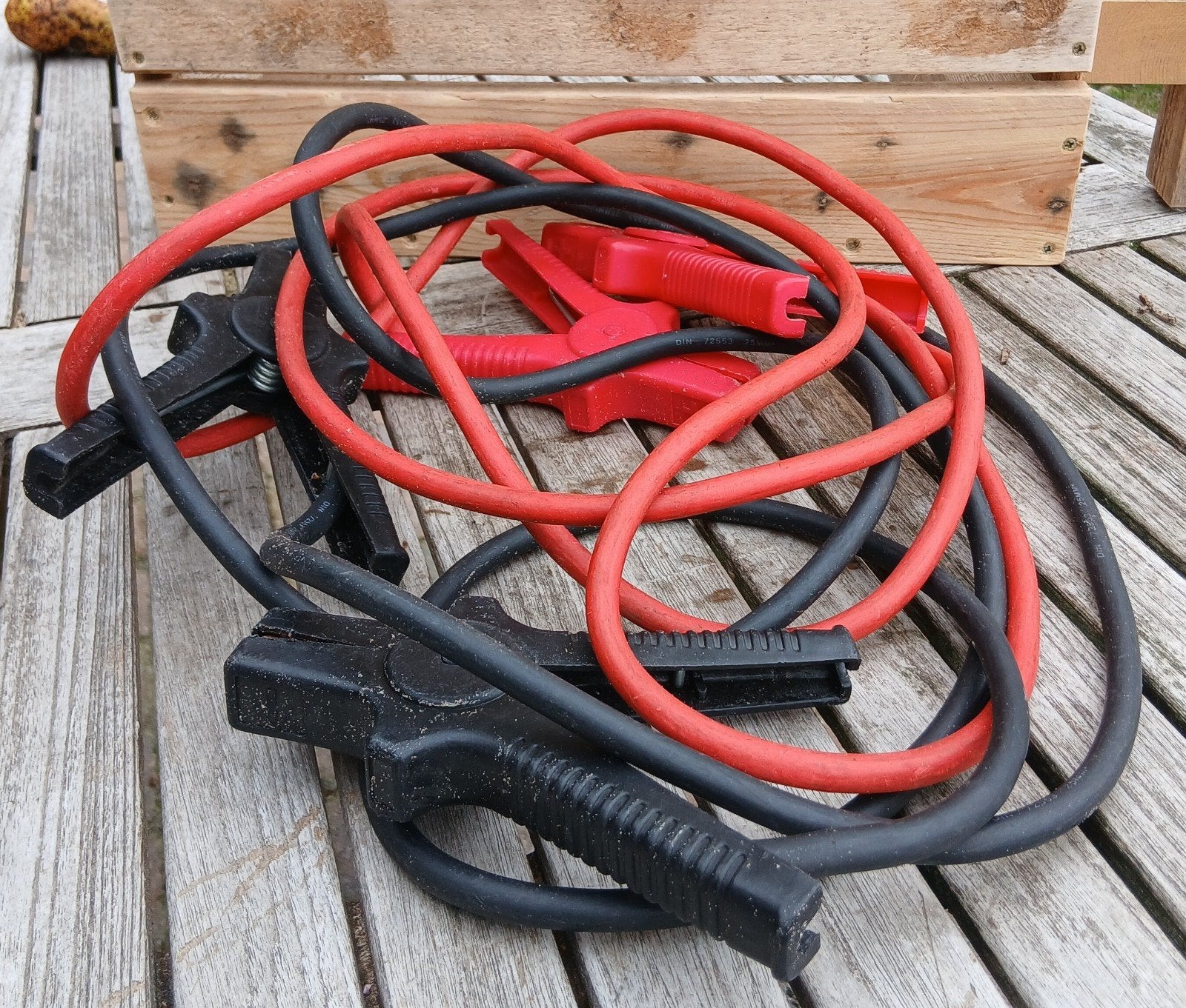 Startkabels voor auto of motor, Ophalen of Verzenden, Gebruikt