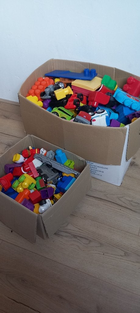 Doos Megabloks, Kinderen en Baby's, Ophalen, Zo goed als nieuw, Megabloks