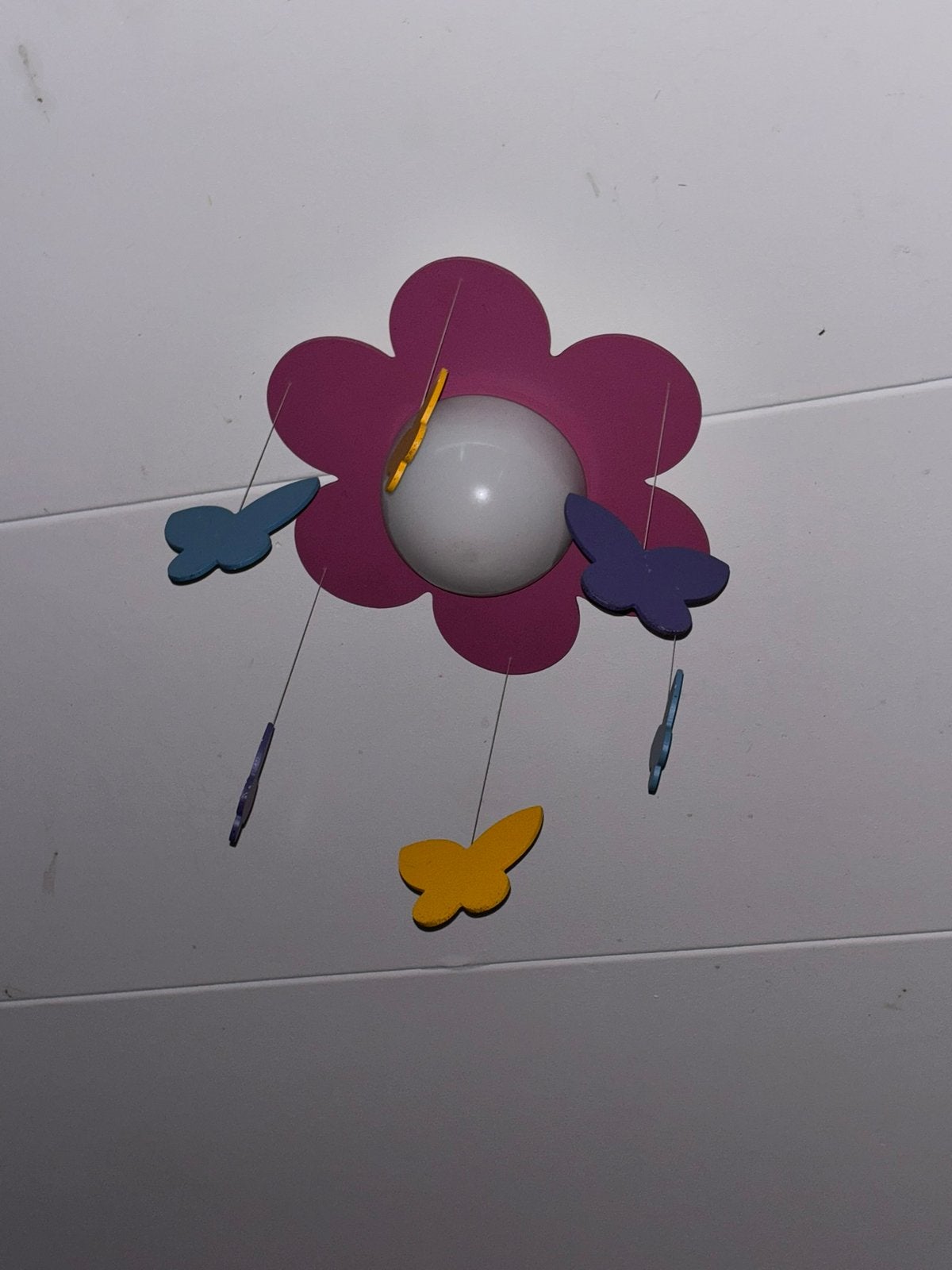 Kinderland vlinder er aan, Ophalen of Verzenden, Zo goed als nieuw, Lamp