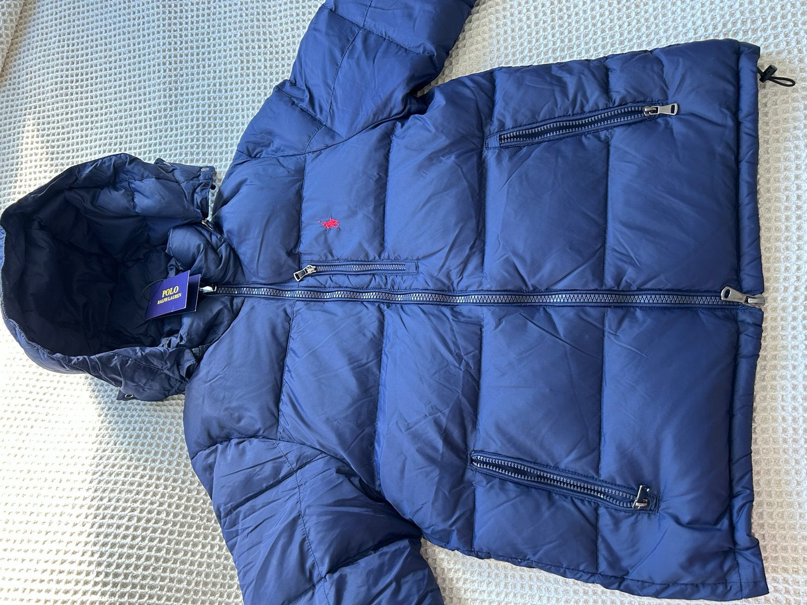 Polo Ralph Lauren puffer jacket - Nieuw met kaartjes, Ophalen of Verzenden, Nieuw, Maat 48/50 (M), Blauw